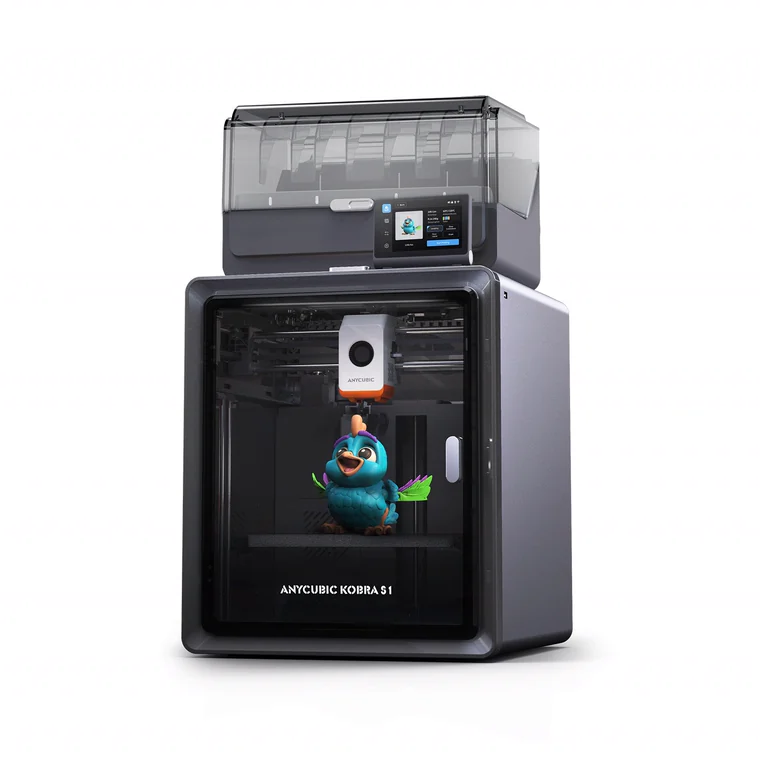 Anycubic Kobra S1 con el sistema multicolor